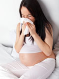 Картинка-анонс к статье Лечение отека слизистой носа при беременности