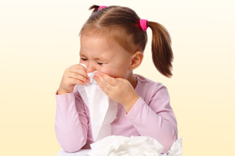 Практически в 90% случаев дети страдают аллергической формой астмы 